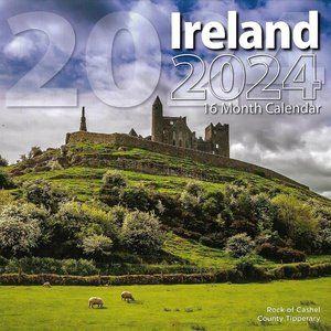2024 Ireland Full Size Wall Calendar for Planning, Scheduling, and Organizing
